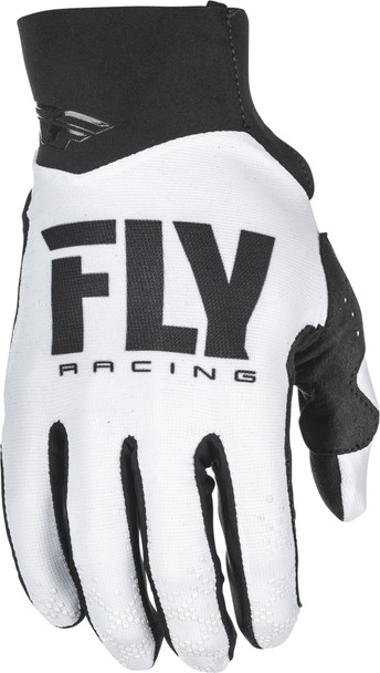 Fly Racing Pro Lite Gloves White/Black Sz 12 371-81412