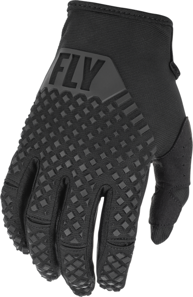 Fly Racing Youth Kinetic Gloves Black Ys 375-410Ys