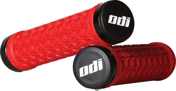 Sdg Components Hansolo Lock-On Grips Red D30Sdbr-B