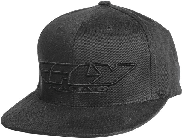 Fly Racing Corp. Pin Stripe Hat Black L/X 351-0280L