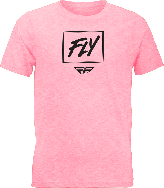 Fly Racing Youth Fly Zoom Tee Pink Ys 356-0072Ys