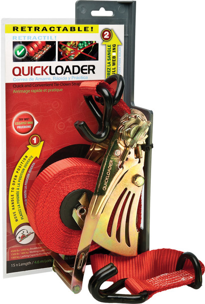 Quickloader Tiedown Red 4500Lb 15' Ql450003