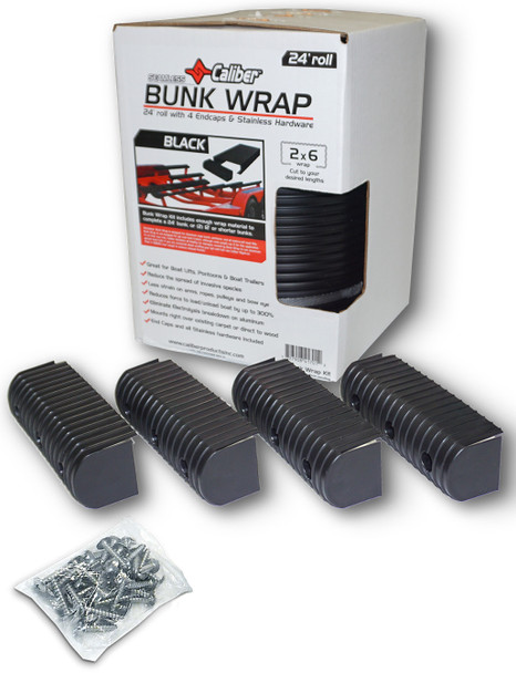 Caliber Bunk Wrap Black 2"X4"X16Ft Roll 23050-Bk