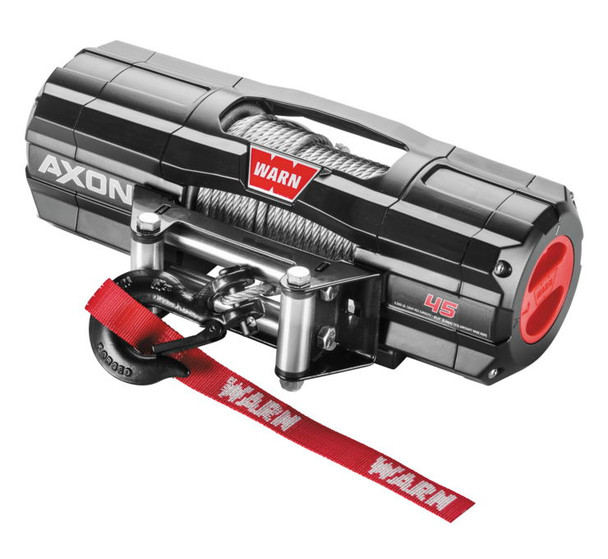 WARN AXON 4500 Winch with Wire Rope Black 101145