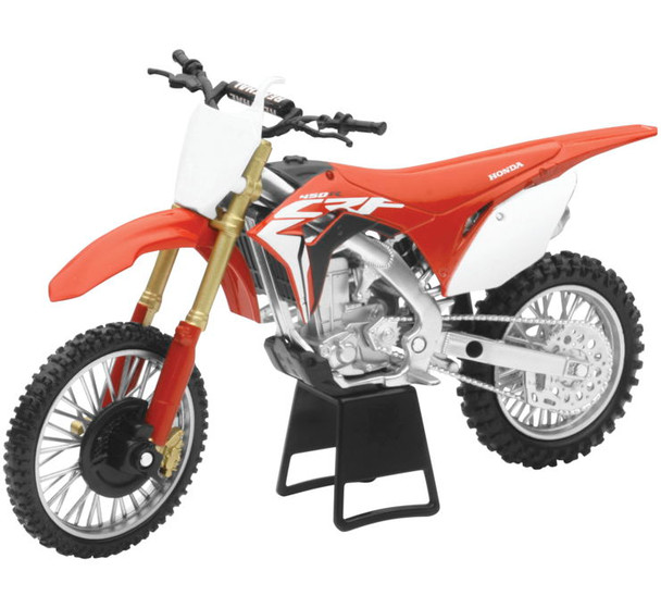 New Ray Toys 1:12 Scale Dirt Bikes Red 0.05 57873