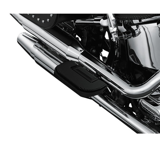 Kuryakyn Premium and Ribbed Driver/Passenger Floorboards Gloss Black 4-1/2 in. W x 8-1/2 in. L 4357