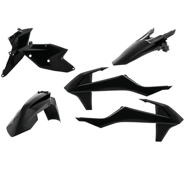 Acerbis Standard Plastic Kits for KTM Black 2634060001