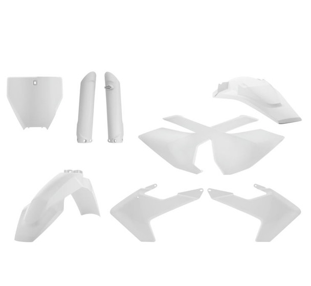 Acerbis Full Plastic Kits for Husqvarna White 2462600002
