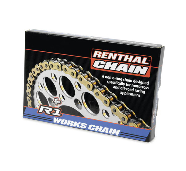 Renthal R1 Works 428 Chain Gold 428 C277