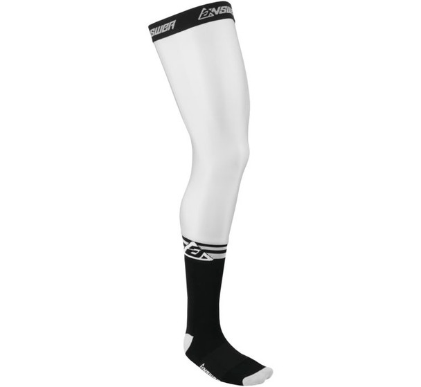 Answer Racing Knee Brace Socks Grey/Black Lg/Xl 447238