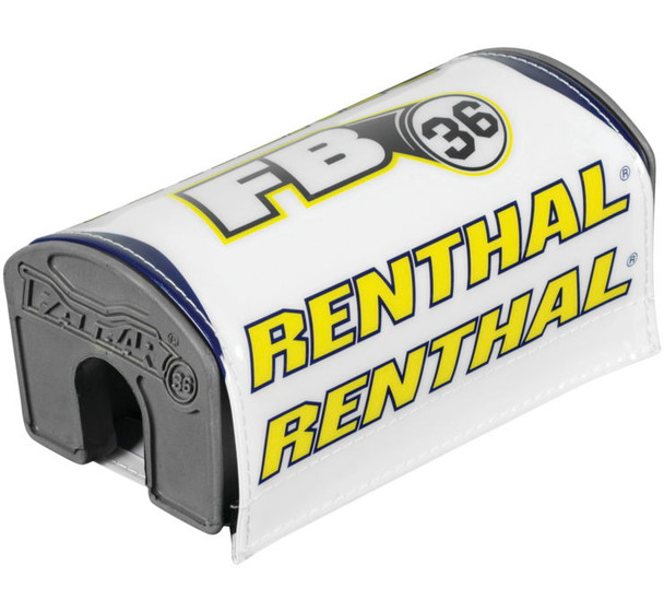 Renthal Fatbar36 Pads White/Blue/Yellow P348