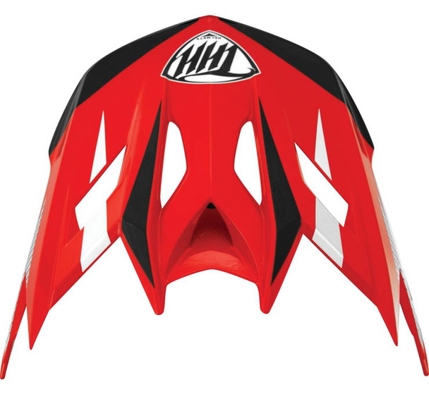 THH T-42 Replacement Visors (Print Only) Red/White 644075
