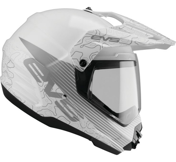 EVS T5 Dual Sport Venture Arise Helmet White S DSHE18VA-W-S