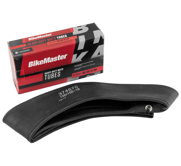 BikeMaster Heavy-Duty Moto Tubes Black 100/100-18 374670