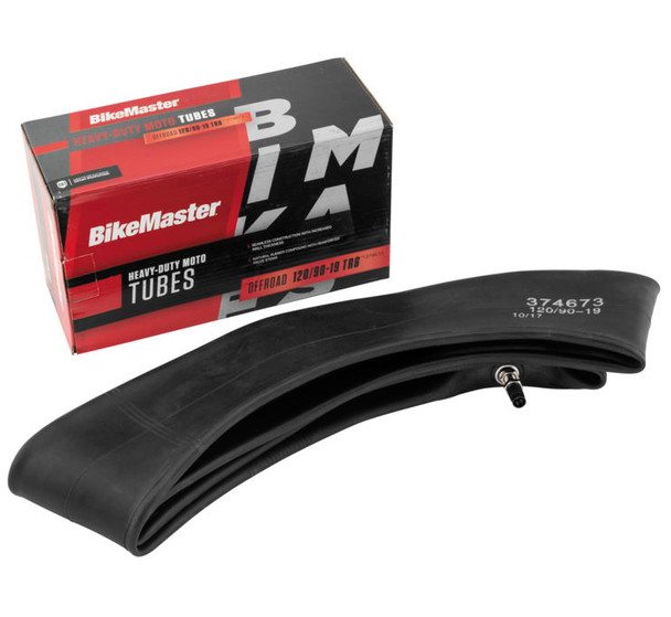 BikeMaster Heavy-Duty Moto Tubes Black 120/90-19 374673
