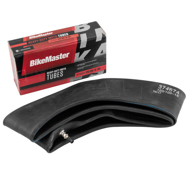 BikeMaster Heavy-Duty Moto Tubes Black 120/100-18 374674