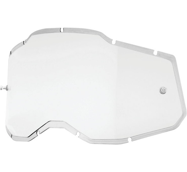 100% 2.0 Injected Replacement Lens Clear 51008-301-01