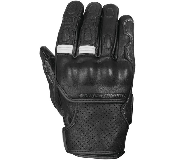 Speed and Strength Men's Twist Of Fate Leather Glove Black/White 2XL 892329