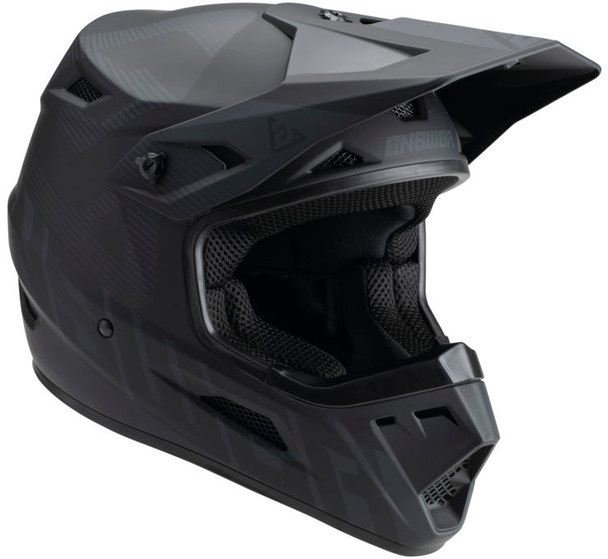 Answer Racing A23 AR1 V2 Bold Helmet Black/Dark Grey L 447670