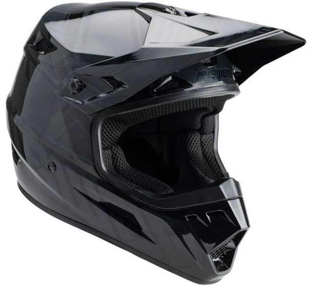 Answer Racing A23 AR3 Rapid Helmet Black/Dark Grey 2XL 447732