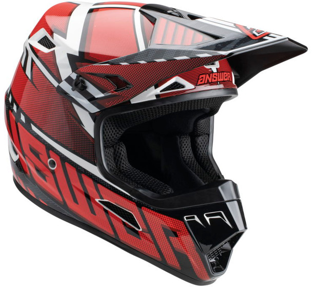 Answer Racing A23 AR3 Rapid Helmet Red/Black/White M 447717