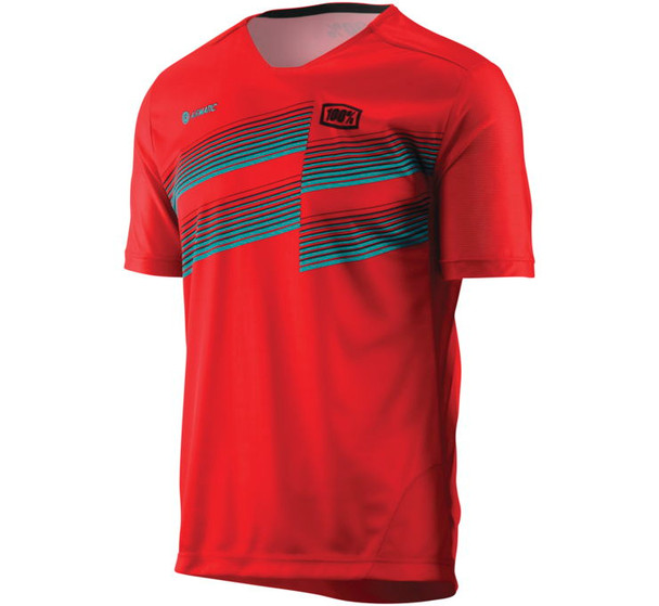 100% Men's Airmatic Jersey Red S 41304-003-10