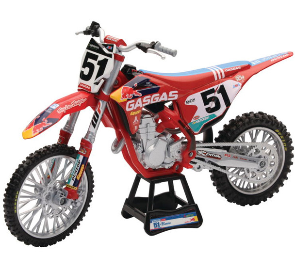 New Ray Toys 1:12 Scale Offroad Racer Replicas Red Bull Gas Gas Justin Barcia 58303