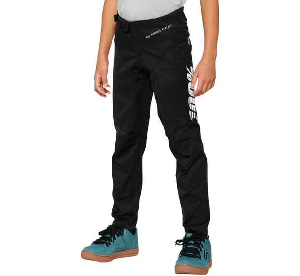 100% Youth R-Core Pants Black Youth 28 40009-00003