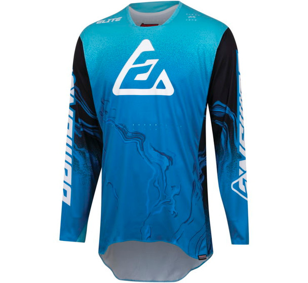 Answer Racing Youth A23 Elite Fusion Jersey Blue/Black/White Youth L 447637