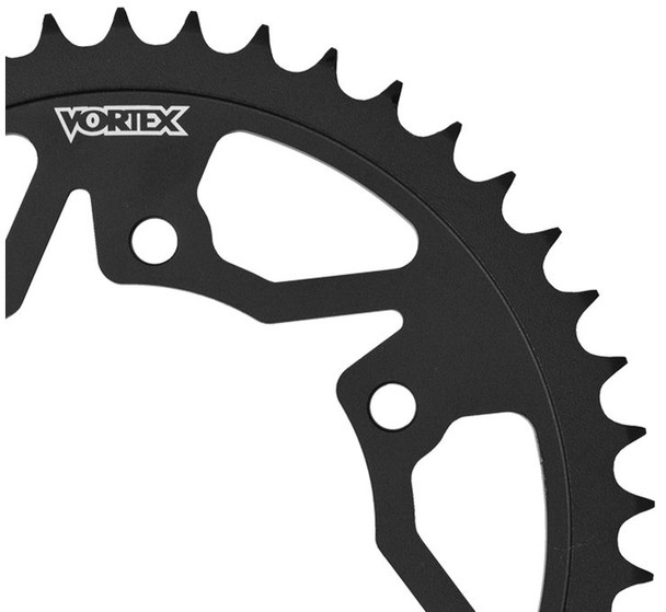 Vortex 520 Steel Rear Sprockets Satin Black 251AS-43