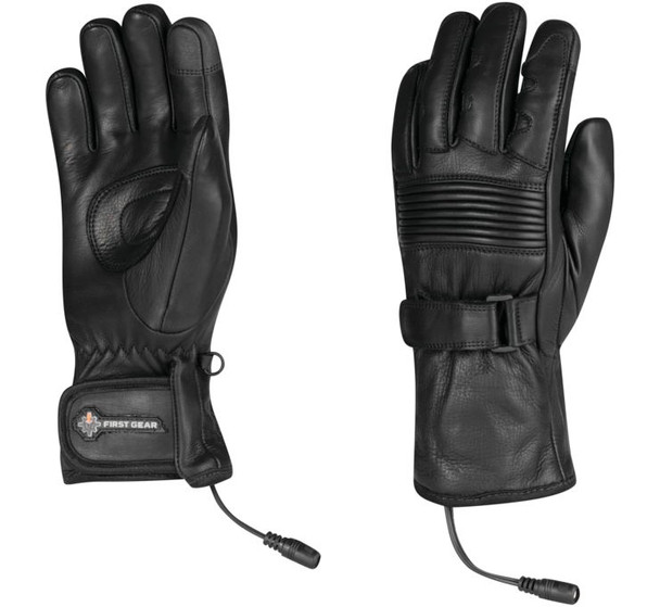 Firstgear Men's Heated Rider I-Touch Glove Black M 527431
