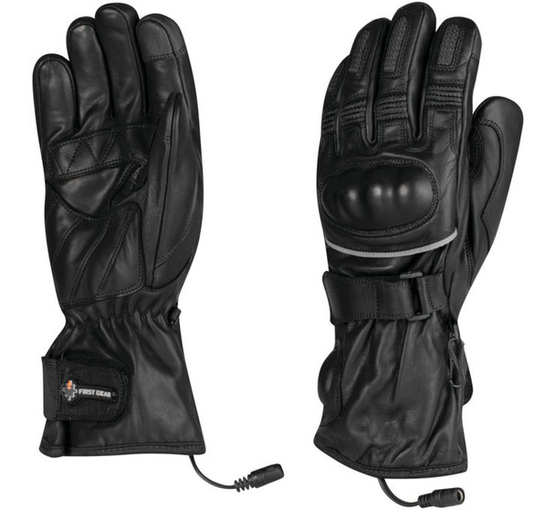 Firstgear Men's Heated Ultimate Tour I-Touch Gloves Black L 527441