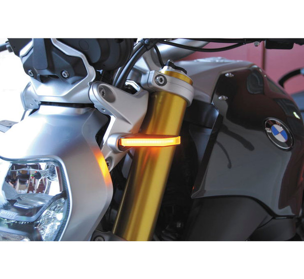 New Rage Cycles LED Replacement Turn Signals Black R1200R-FS