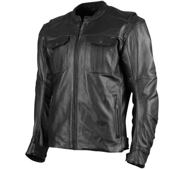 Speed and Strength Band Of Brothers Leather Jacket Black L 880367