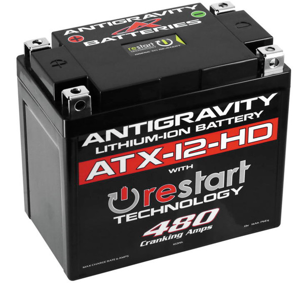 Antigravity Batteries RE-START Lithium Ion Batteries AG-ATX12-HD-RS