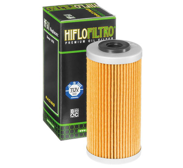 Hiflofiltro Oil Filters Black HF611