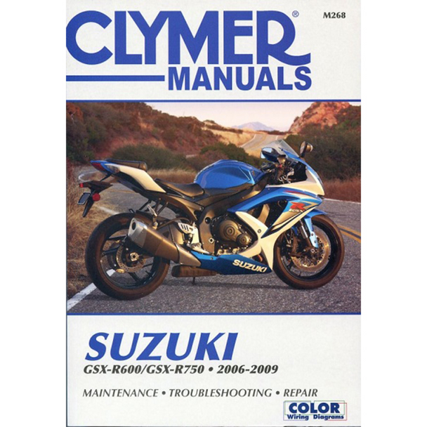 Clymer Manuals Suzuki Gsx-R600-750 2006-2009 Cm268