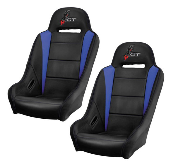 DragonFire Racing HighBack GT Seat Black/Blue 15-1157