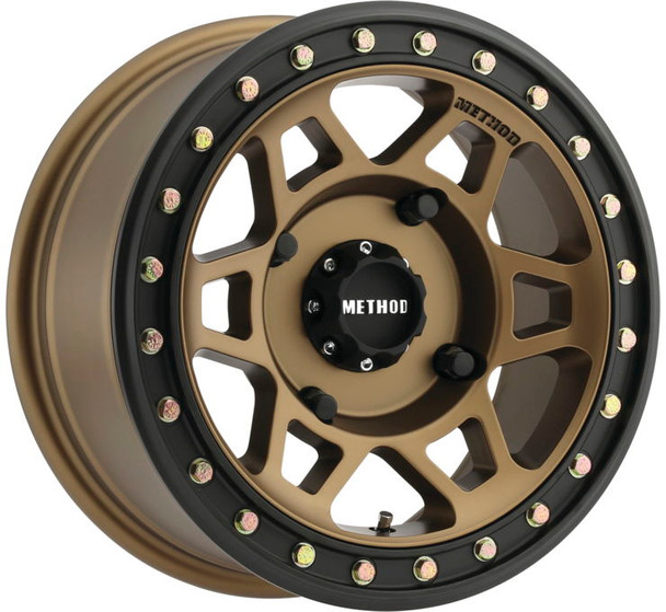 Method Race Wheels 405 Beadlock Wheels Bronze/Matte Black 15x7 MR40557046952B
