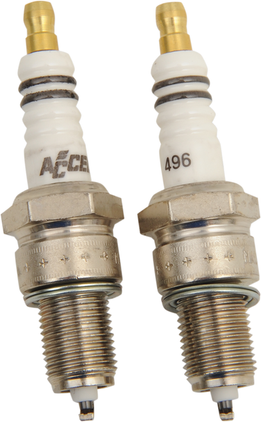 Accel "Cyclelite" Platinum U-Groove Spark Plugs 2410A