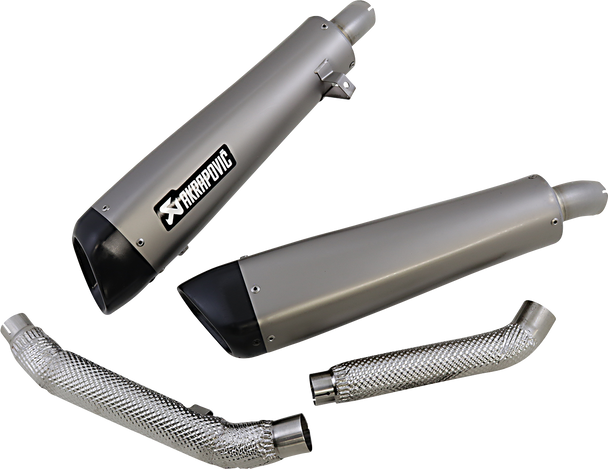 Akrapovic Titanium Slip-On Line Muffler St12So3Hcqt