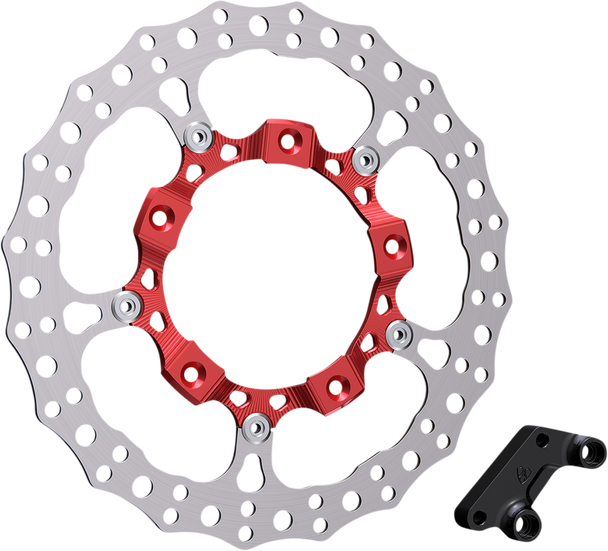 Arlen Ness Big Brake 14" Full Floating Brake Rotor Kit 300007