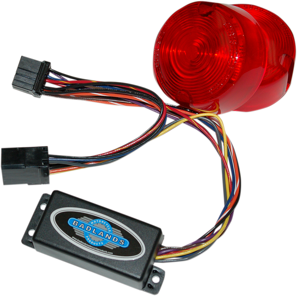 Badlands Plug-In Illuminator With Red Lenses Ill03Rlb