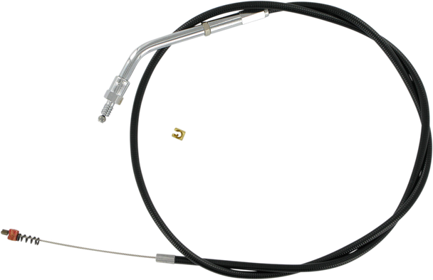Barnett Black Vinyl Throttle Idle Cable 1013040024