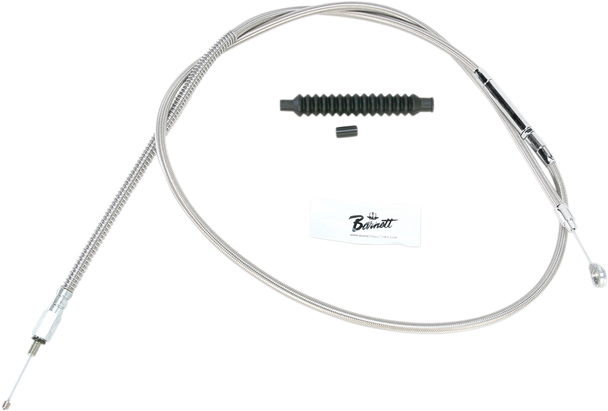 Barnett High-Efficiency Stainless Steel Clutch Cable For Harley-Davidson 10230100358