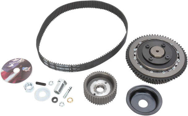 Belt Drives Ltd. 8Mm Belt Drive With Quiet Clutch System Evbb3Trb