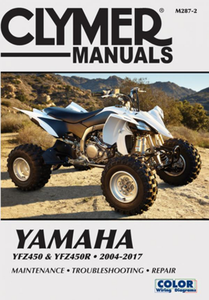 Clymer Atv Repair Manual Ù Yamaha Cm2872