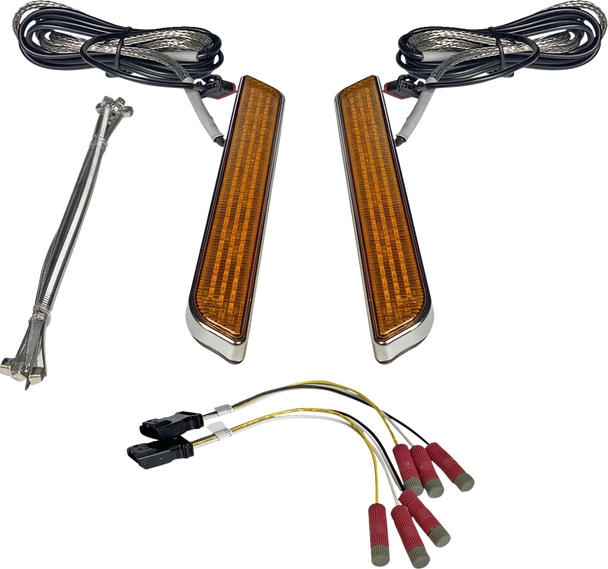 Custom Dynamics Universal Led Front Fork Lightzö Cdforkunvac