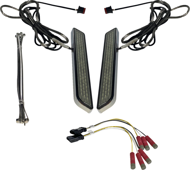 Custom Dynamics Universal Led Front Fork Lightzö Cdforkunvsc