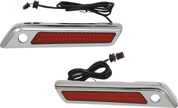 Custom Dynamics Saddlebag Latch Dual Color Accent Lights Cdsbldc4Rc